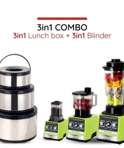 3in1 Combo - Blender +Lunch Box